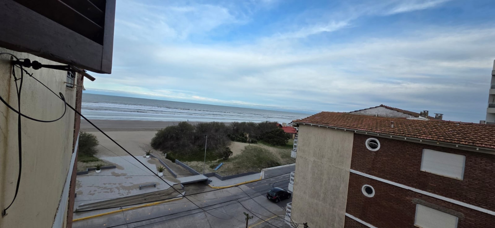 Monoambiente con vista al mar, a pasos de la playa y del centro peatonal de Av. Chiozza