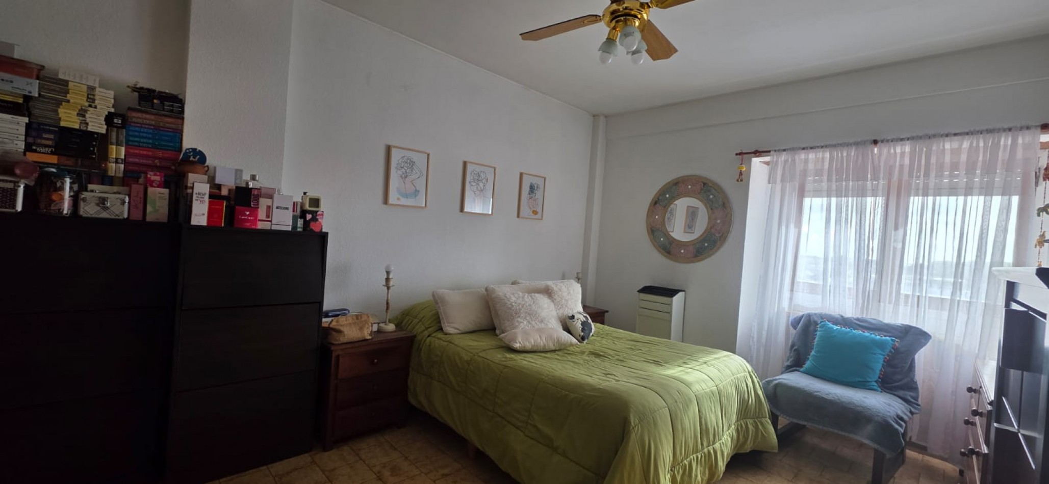 Departamento 2 ambientes con vista al centro de Mar de Ajo, 6.o piso
