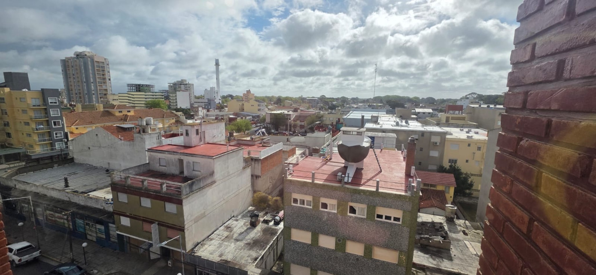 Departamento 2 ambientes con vista al centro de Mar de Ajo, 6.o piso