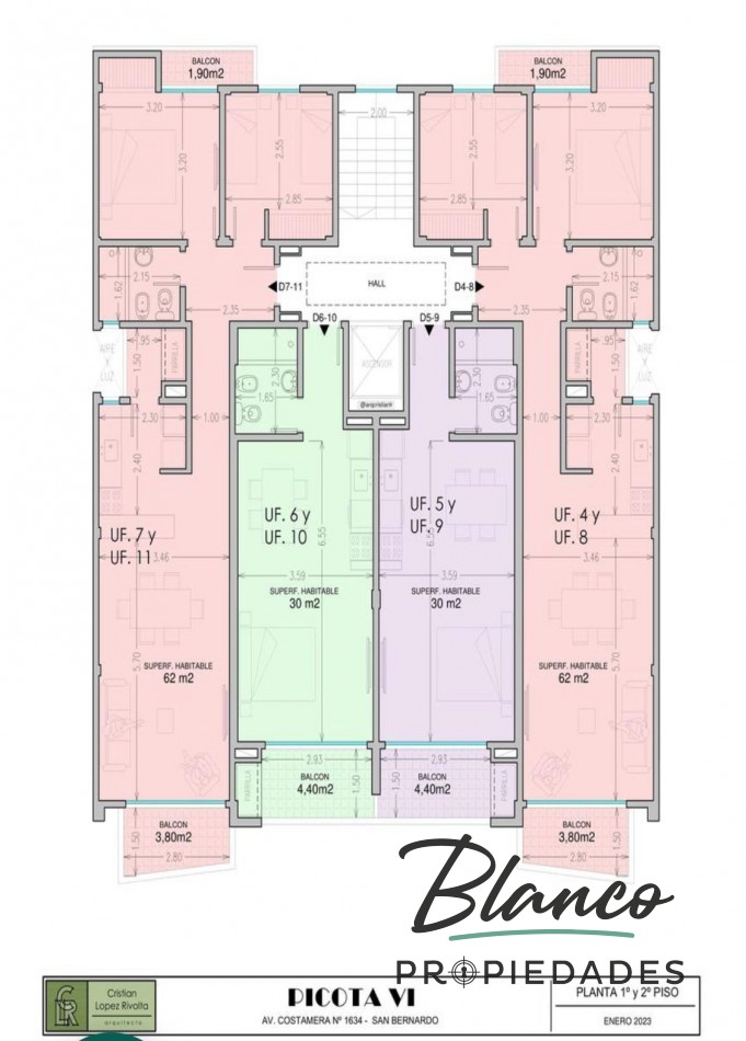 Picota VI - ULTIMAS 3 UNIDADES EN VENTA DE 3 AMBIENTES!!!