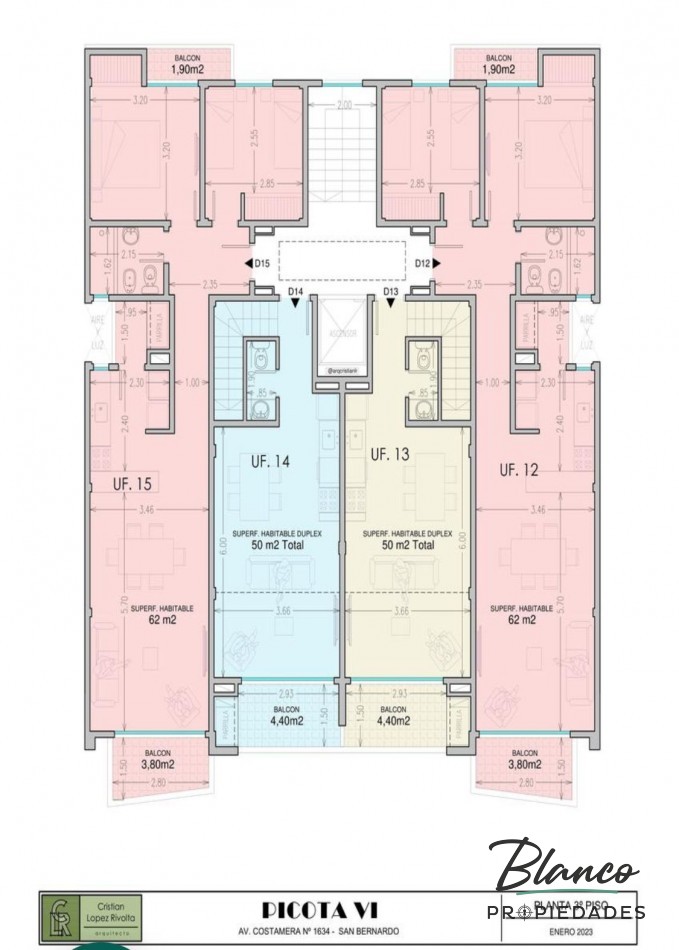 Picota VI - ULTIMAS 3 UNIDADES EN VENTA DE 3 AMBIENTES!!!