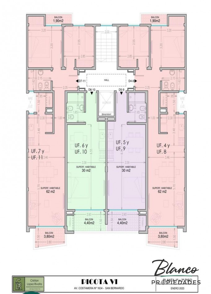 Picota VI - ULTIMAS 3 UNIDADES EN VENTA DE 3 AMBIENTES!!!