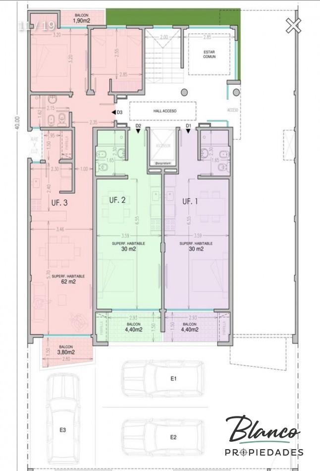 Picota VI - ULTIMAS 3 UNIDADES EN VENTA DE 3 AMBIENTES!!!
