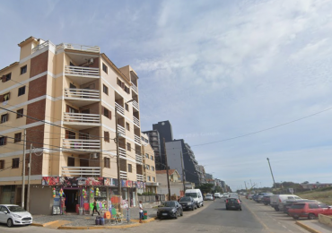 Monoambiente con vista al mar, a pasos de la playa y del centro peatonal de Av. Chiozza